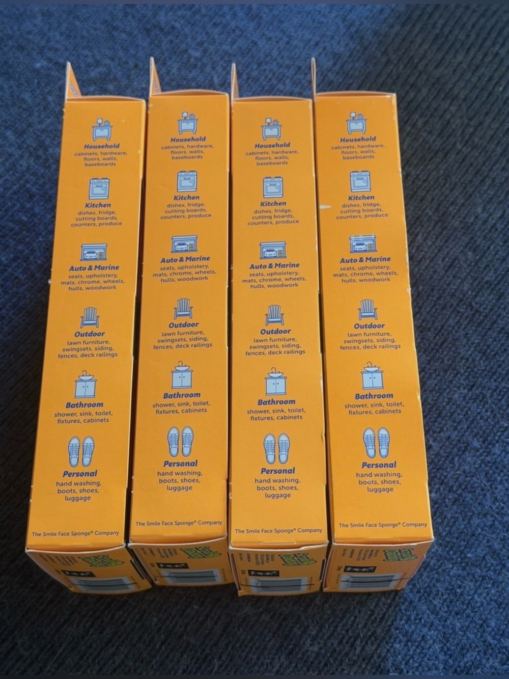Disney Mickey /Minnie Mouse Scrub Daddy Sponge Scrubber 4 Packs Of 2 Each - Picture 4 of 5